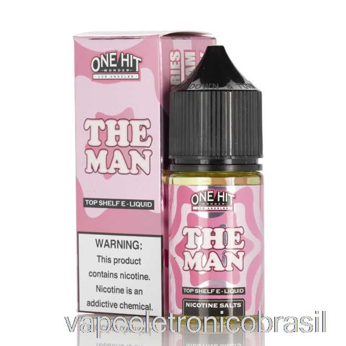 Vape Eletrônico The Man - One Hit Sais Maravilhosos - 30ml 25mg